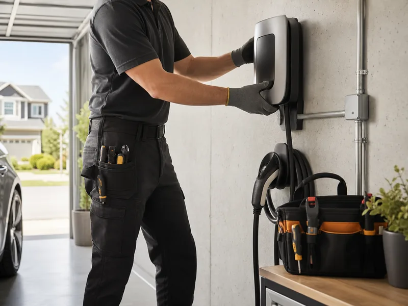 Installation électrique résidentielle et borne EV à Châteauguay